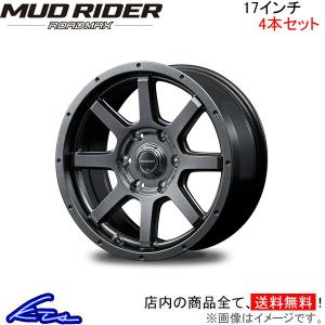 MID ロードマックス マッドライダー 4本セット ホイール パジェロ【17×7.5J 6-139 INSET25】V97/V98 ROADMAX MUD RIDER アルミホイール 4枚 1台分｜ktspartsshop