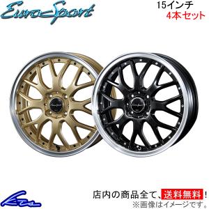 15インチ（4.5J-15＋45）　社外アルミホイール MONZA JAPAN 4本セット モンツァ JP-STYLE Bany バーニー 15