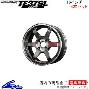 RAYS レイズ ボルクレーシング TE37 SONIC SL 4本セット ホイール【16 