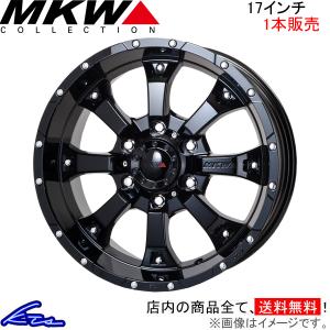 MKW 16インチ アルミホイール 5穴114.3 | MK-46 グロスブラック 7J 1本