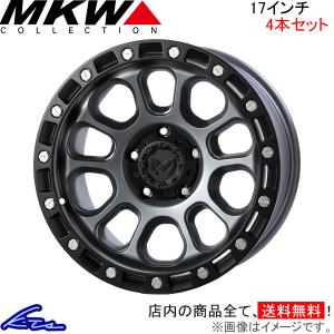 MKW MKW MK-46 4本セット ホイール【17×8J 6-139 INSET25 GB】TRISTAR