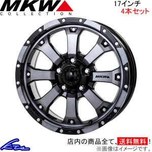 MKW MKW MK-46 4本セット ホイール【17×8J 6-139 INSET25 GB】TRISTAR