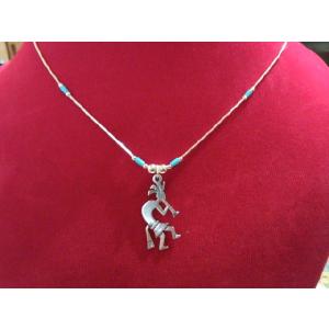 Indian Jewelry ナバホパール ネックレス シルバー925 4mm : K2