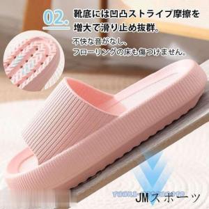 ユニセックス夏用スリッパ厚底new歩きやすい履...の詳細画像2