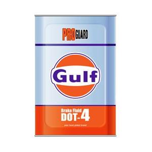 Gulf Brake Fluid DOT-4 ガルフ ブレーキフルード 18L Gulf（ガルフ） 【全国送料無料 】Gulf PRO GUARD Brake Fluid DOT4
