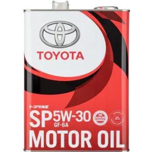 TOYOTA エンジンオイル キヤッスル SP/ ILSAC GF-6A 5W-30鉱物油 【4Lx...