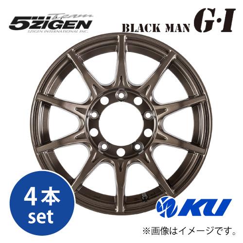 5ZIGEN BLACK-MAN G・I【4本セット】size16inch×5.5J inset0 ...