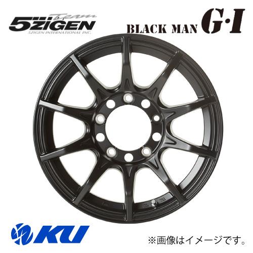 5ZIGEN BLACK-MAN G・I  size16inch×5.5J +20 5穴 PCD13...