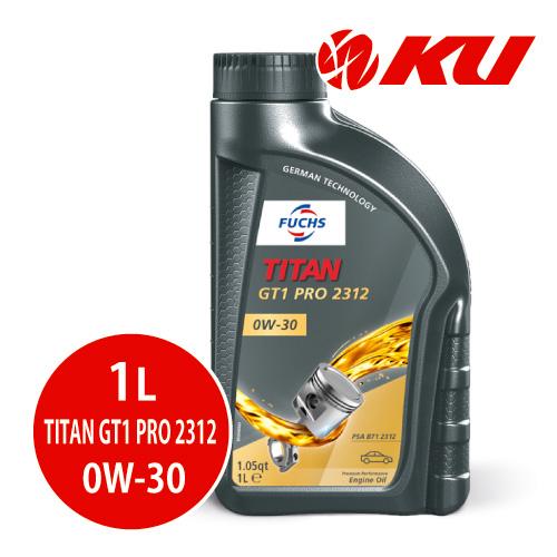 日本正規品 FUCHS TITAN GT1 PRO 2312 SAE 0W-30 1L×1缶  AC...