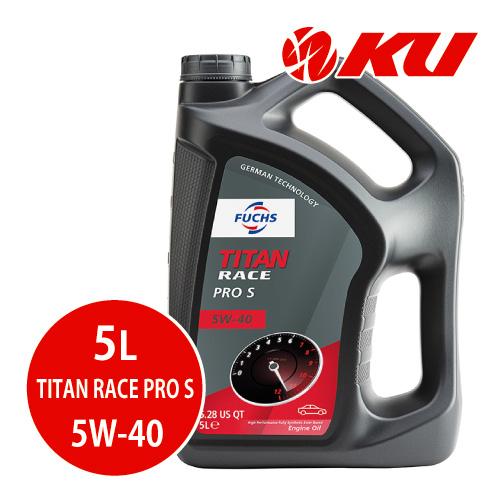 FUCHS TITAN RACE PRO S 5W40 5L×1缶 API-SL/CF ACEA：A...