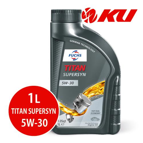 日本正規品 FUCHS TITAN SUPER SYN SAE 5W30 1L×1缶 ACEA A3...