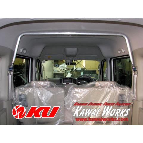 カワイ製作所 リアピラーバー typeスクエア スズキ エブリィ DA17V/W  SZ0770-P...