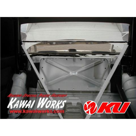 カワイ製作所  リヤピラーバー ニッサン スカイライン HR32/BNR32共用 NS0140-PI...