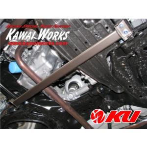 カワイ製作所 リヤピラーバー typeスクエア ホンダ ゼスト JE1/2用