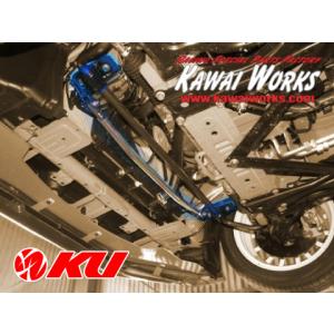 カワイ製作所 リヤピラーバー typeスクエア ホンダ ゼスト JE1/2用