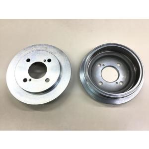 ブレーキドラムカバー　レッド　SUZUKI アルトワークス SilkRoad/シルクロード】 ブレーキドラム スズキ アルトワークス