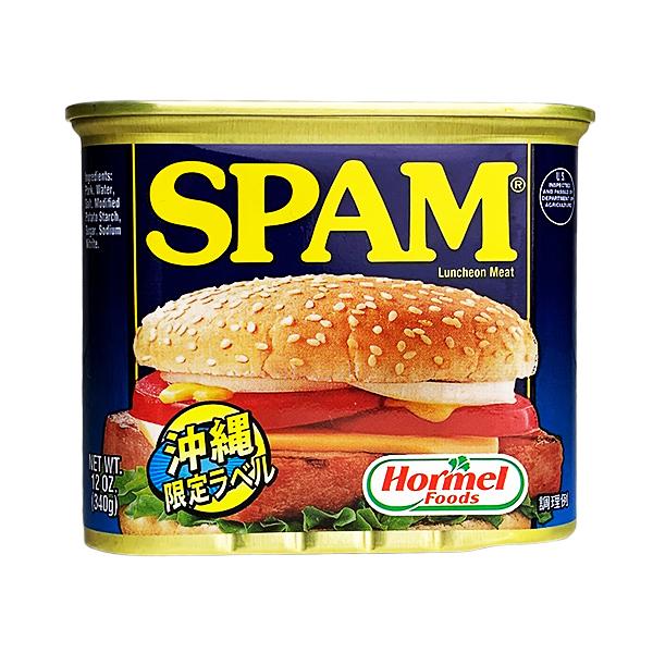 沖縄 お土産 レギュラースパム 沖縄限定ラベル SPAM スパム レギュラー 340g