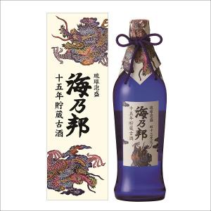 久米島の久米仙 泡盛 古酒 久米島の久米仙 / 真南風 琉球ガラス 青 3年