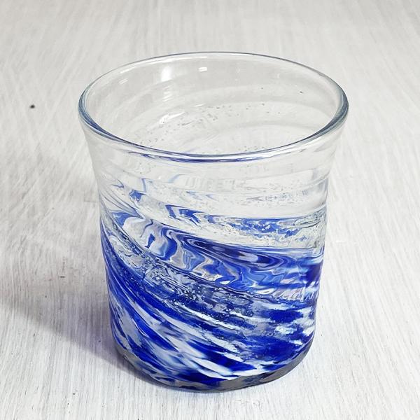 琉球ガラス グラス ロックグラス 沖縄 お土産 ホタル石 蛍石 ホタル泡盛グラス