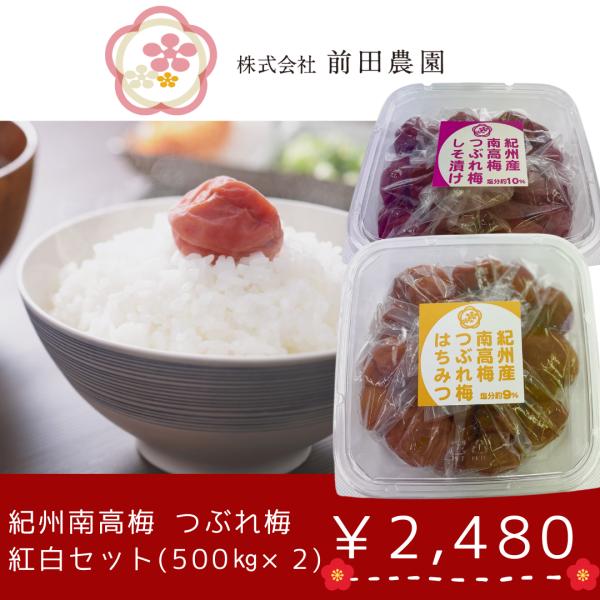 紀州南高梅つぶれ梅　はちみつ味 1kg