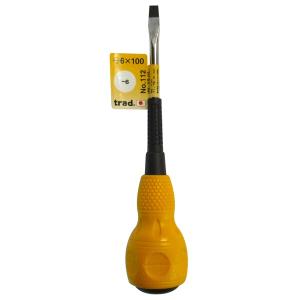 まとめ)TRAD パワードライバー/作業工具 〔-6×100〕 日本製 NO まとめ)TRAD パワードライバー/作業工具 〔-6×100〕 日本製 NO