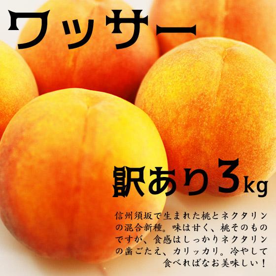 ワッサー 【訳あり】3キロ 押しキズありなどの訳ありワッサー！ 送料無料