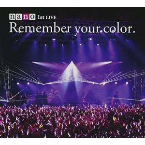 1stライブアルバム+DVD 初回生産限定盤 「Remember your color.」｜kudos24