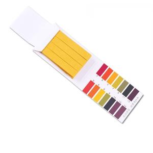 pH試験紙 80枚入り ブックタイプ 測定範囲pH1-14