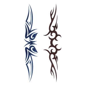 タトゥーシール トライバル ワンポイント 94