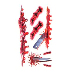 タトゥーシール 傷 怪我 手術 ハロウィン パー...の商品画像