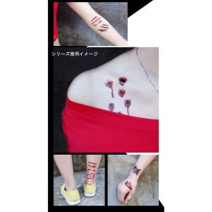 タトゥーシール 傷 怪我 手術 ハロウィン パ...の詳細画像2