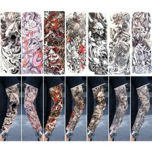 タトゥーシール 大判 般若 鬼 龍 軍師 闘士 腕 リアル