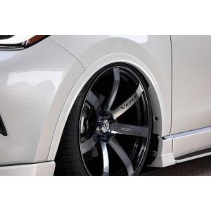 クール レーシング ハリアー 80系 オーバーフェンダー Ver2 FRPSG 未