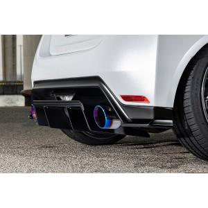 KUHL】 トヨタ GRヤリス エアロ パーツ リアハーフスポイラー ドレス