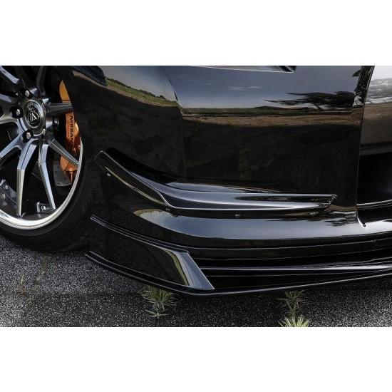 KUHL RACING KR-35RRII フロントバンパーカナード 左右セット TYPE2 R35...