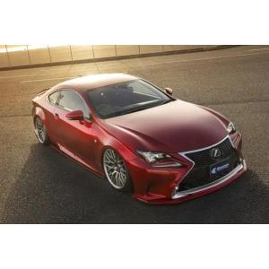 エアロワークス レクサス RC F 前期 カーボンフロントスポイラー FS