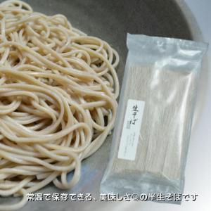 半生そば 110g×2(2人前) 地粉戸隠産そば...の商品画像