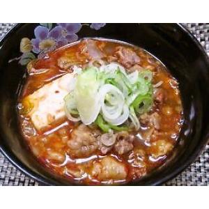 【８人前１２００g】 秋田のＢ級ご当地グルメで人気の食い道楽の韓国風牛すじの煮込み！コチジャンを使い...