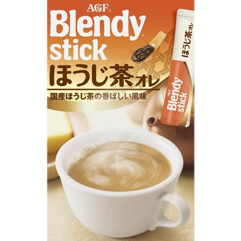 AGF ブレンディスティック ほうじ茶オレ 6本（6杯分）セット 〜 送料無料・ポイント消化