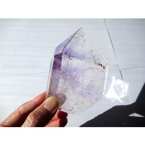 アメジストエレスチャルポイントの通販/原石販売 | 天然石専門店【鬮石】