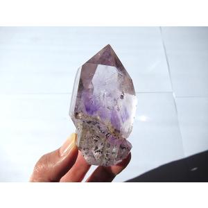 アメジストエレスチャルポイントの通販/原石販売 | 天然石専門店【鬮石】