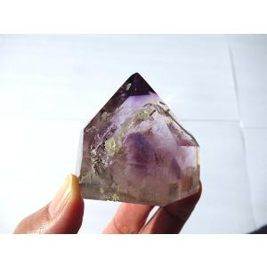 アメジストエレスチャルポイントの通販/原石販売 | 天然石専門店【鬮石】