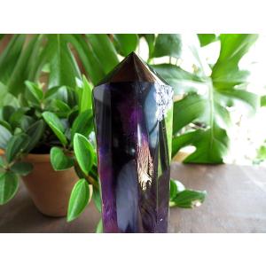アメジストヴォーゲルワンド 両剣水晶 ダブルポ...の詳細画像4