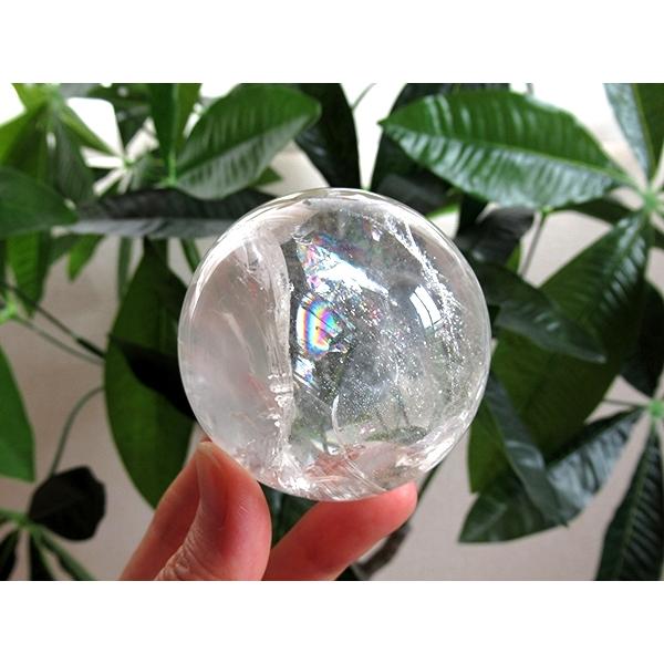 ミナスジェライス州 コリント産 レインボークォーツ 天然水晶丸玉/通販/販売 | 天然石専門店【鬮石...