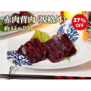 ワケあり品 日野商店 南氷洋産 ミンク鯨 赤肉背肉１級 約1kg詰め（太い筋/変形等有り）3887