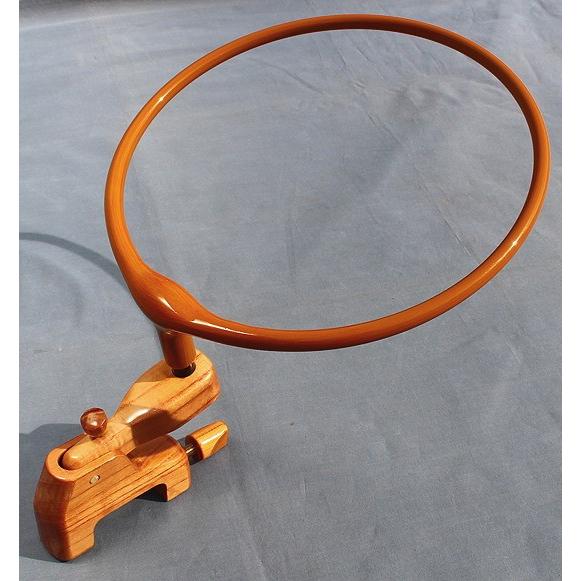 大砲型カーボン枠タモ置き台