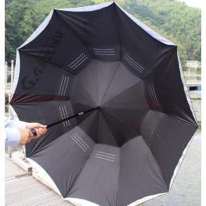 目を引くロゴ！　クルージャンパラソル｜kujirafc｜02