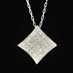 1.6ct ペアシェイプ エメラルド ダイヤモンド K18 YG ネックレス 鑑別