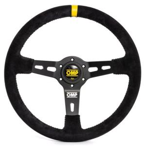 OMP TRECENTO ステアリングホイール （レザータイプ）300mm