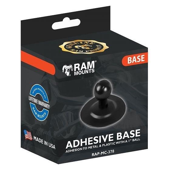 ☆【Ram】オートバイ2.5 接着ベース1のマウント